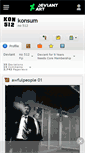 Mobile Screenshot of konsum.deviantart.com