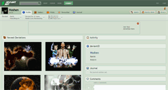 Desktop Screenshot of hoshen.deviantart.com