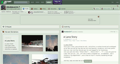 Desktop Screenshot of mindslave24-7.deviantart.com