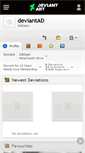 Mobile Screenshot of deviantad.deviantart.com