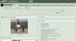 Desktop Screenshot of emmawood92.deviantart.com