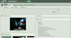 Desktop Screenshot of killfish.deviantart.com