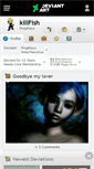 Mobile Screenshot of killfish.deviantart.com