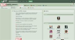 Desktop Screenshot of marvel-interact.deviantart.com