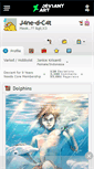 Mobile Screenshot of j4ne-d-c4t.deviantart.com