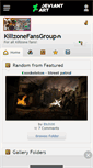 Mobile Screenshot of killzonefansgroup.deviantart.com