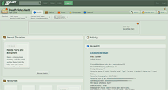 Desktop Screenshot of deathnote-matt.deviantart.com