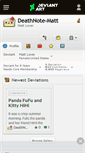 Mobile Screenshot of deathnote-matt.deviantart.com