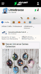 Mobile Screenshot of littlebreeze.deviantart.com