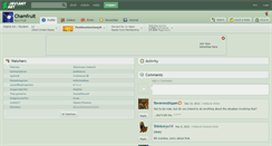 Desktop Screenshot of chamfruit.deviantart.com