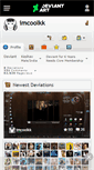 Mobile Screenshot of imcoolkk.deviantart.com