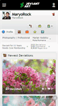 Mobile Screenshot of maryorock.deviantart.com