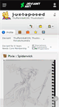 Mobile Screenshot of j-u-x-t-a-p-o-s-e-d.deviantart.com