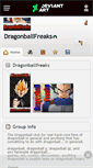 Mobile Screenshot of dragonballfreaks.deviantart.com