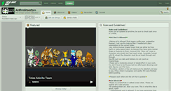 Desktop Screenshot of anthroinsects.deviantart.com