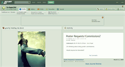Desktop Screenshot of k-mancini.deviantart.com