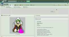Desktop Screenshot of nui-chan.deviantart.com