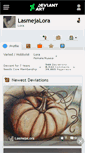 Mobile Screenshot of lasmejalora.deviantart.com