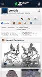 Mobile Screenshot of benthic.deviantart.com