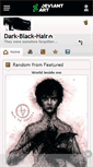 Mobile Screenshot of dark-black-hair.deviantart.com