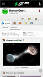 Mobile Screenshot of humangrunt.deviantart.com