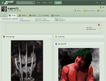 Tablet Screenshot of eugene23.deviantart.com