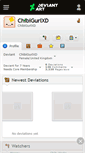 Mobile Screenshot of chibigurlxd.deviantart.com