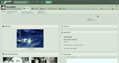 Desktop Screenshot of gunnstein.deviantart.com