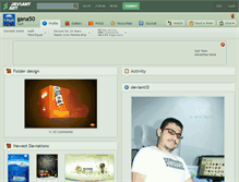 Tablet Screenshot of gana50.deviantart.com