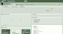 Desktop Screenshot of narutongclub.deviantart.com