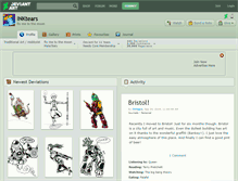 Tablet Screenshot of inktears.deviantart.com