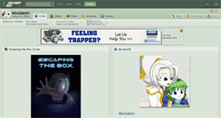 Desktop Screenshot of ninosatori.deviantart.com