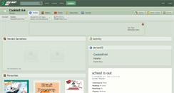 Desktop Screenshot of cookie8164.deviantart.com