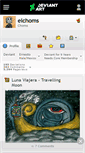 Mobile Screenshot of elchoms.deviantart.com