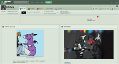 Desktop Screenshot of lifefang.deviantart.com