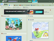 Tablet Screenshot of airana.deviantart.com