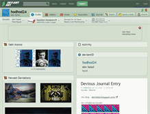 Tablet Screenshot of hodhod24.deviantart.com