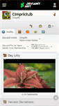 Mobile Screenshot of cimprichjb.deviantart.com