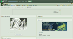 Desktop Screenshot of cyaziris.deviantart.com
