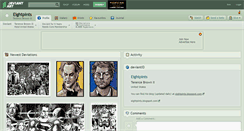 Desktop Screenshot of eightpints.deviantart.com