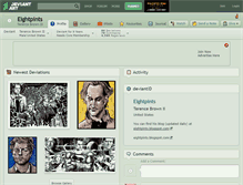 Tablet Screenshot of eightpints.deviantart.com