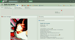 Desktop Screenshot of death-via-cupcake.deviantart.com