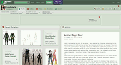 Desktop Screenshot of luxsolaris.deviantart.com