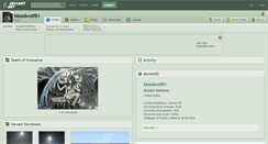 Desktop Screenshot of bloodwolf81.deviantart.com