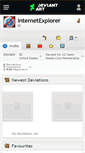 Mobile Screenshot of internetexplorer.deviantart.com