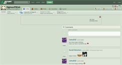 Desktop Screenshot of digimonfreak.deviantart.com