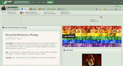 Desktop Screenshot of lannamisho.deviantart.com