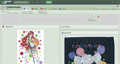 Desktop Screenshot of candee4meeha.deviantart.com