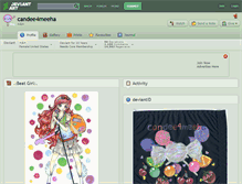 Tablet Screenshot of candee4meeha.deviantart.com