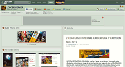 Desktop Screenshot of loboberserker.deviantart.com